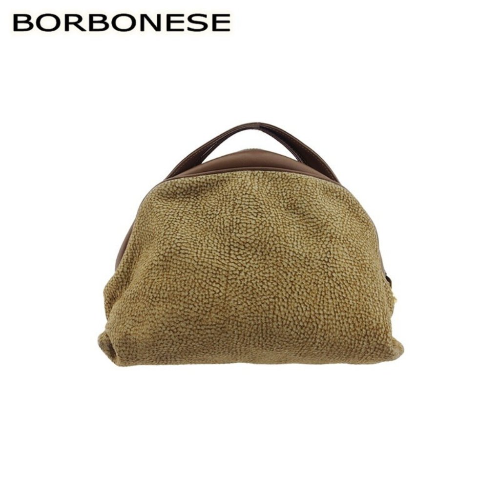 Borbonese 2way Shoulder Bag Authentic Used T23870